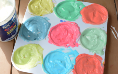 Daily At Home Project: Edible Finger Paint