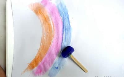 Daily at Home Project: Ice Painting