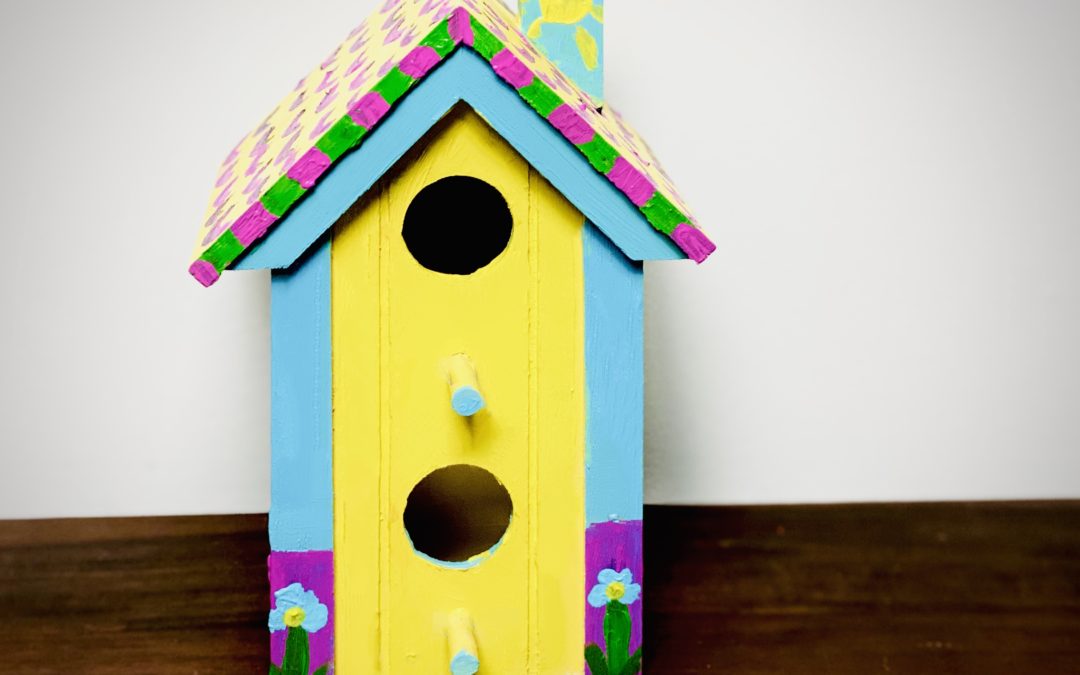 Daily At-Home Project: Birdhouse Decorating!